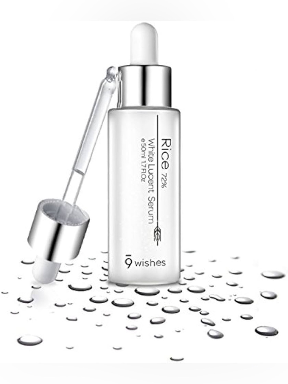 9 Wishes Rice 72.% White Lucent Serum 50 mL brand new